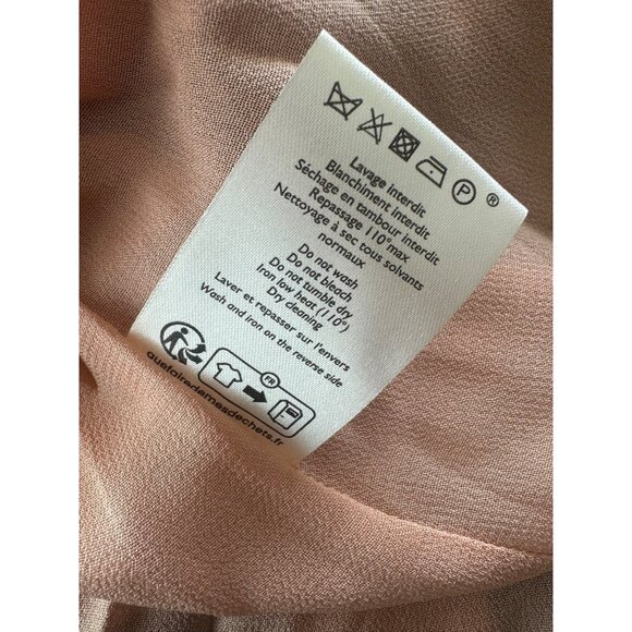 Sezane Edition Alosie Slip Dress Silk Kinsley Size 34 (2) - Picture 12 of 13